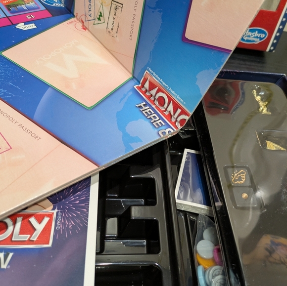 Monopoly Here & Now Board Game - Blue and Red - Picture 8 of 11